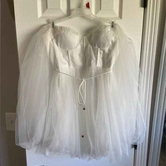 Hello Molly Snowflake Tulle Mini Dress - Picture 4 of 4